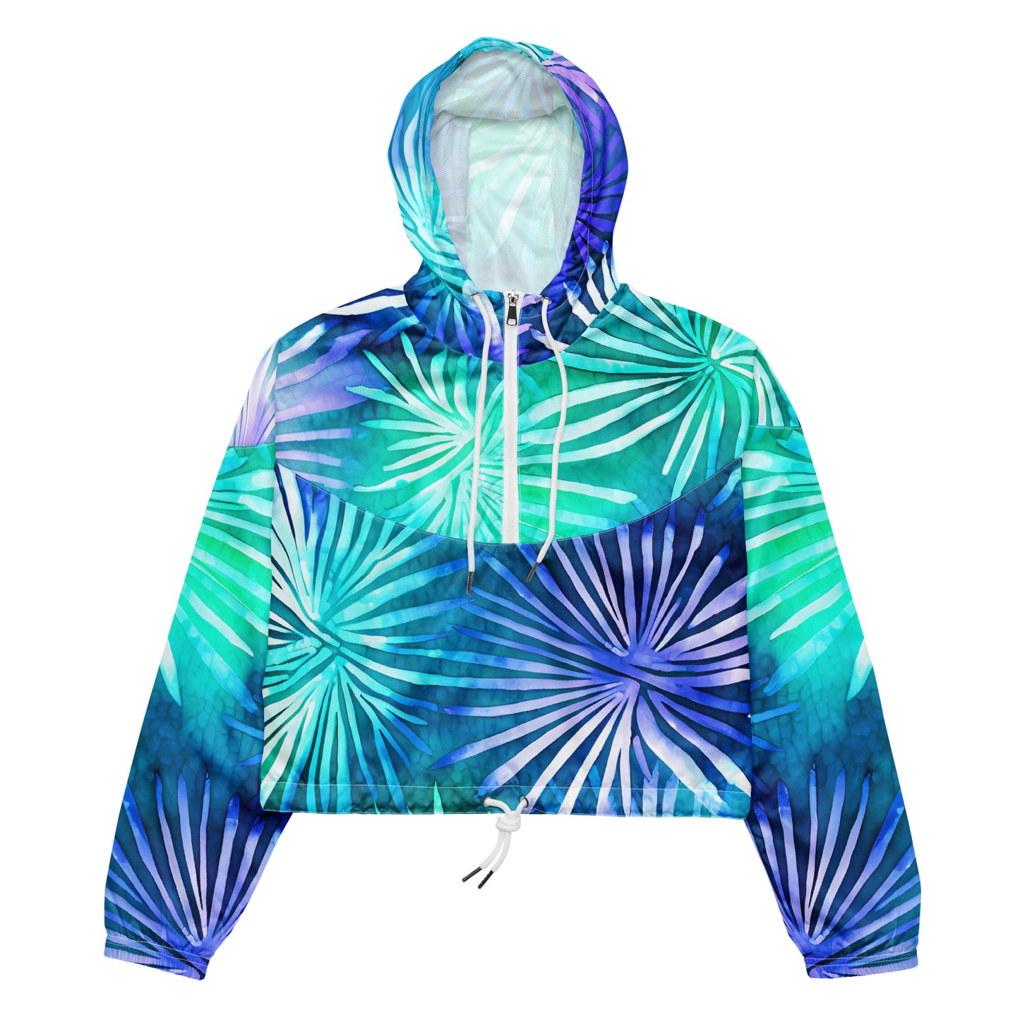 CROPPED WINDBREAKER