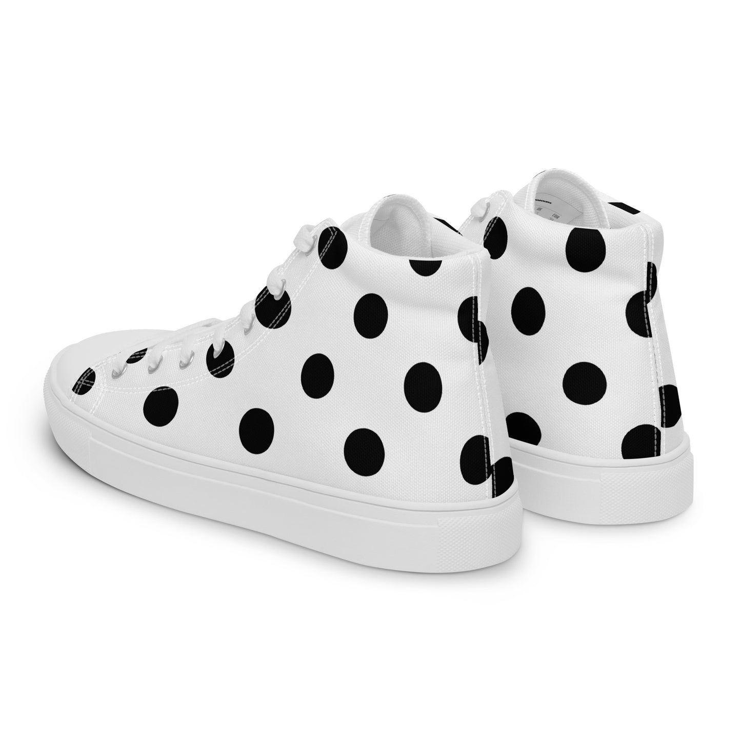 MEN'S HIGH TOP POLKADOT 01