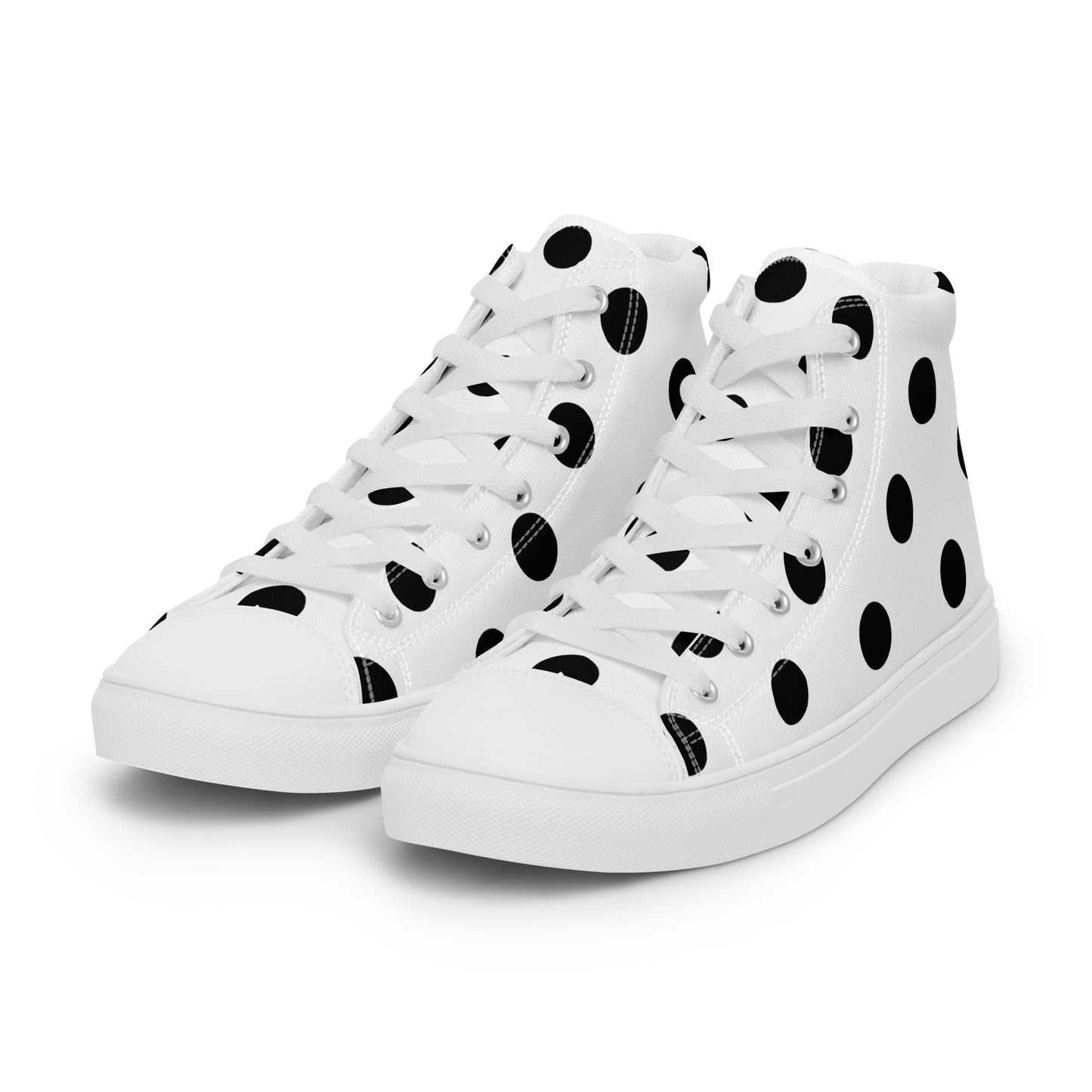 MEN'S HIGH TOP POLKADOT 01