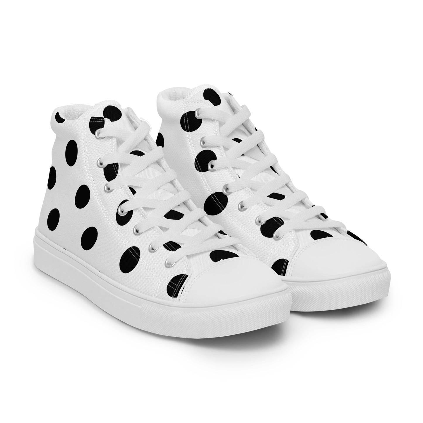 MEN'S HIGH TOP POLKADOT 01