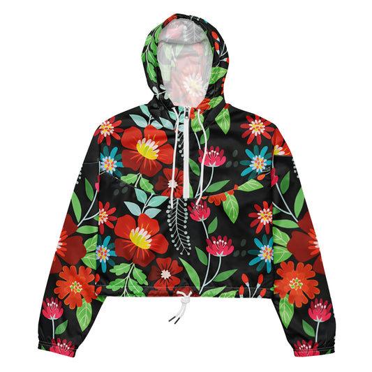 CROPPED WINDBREAKER