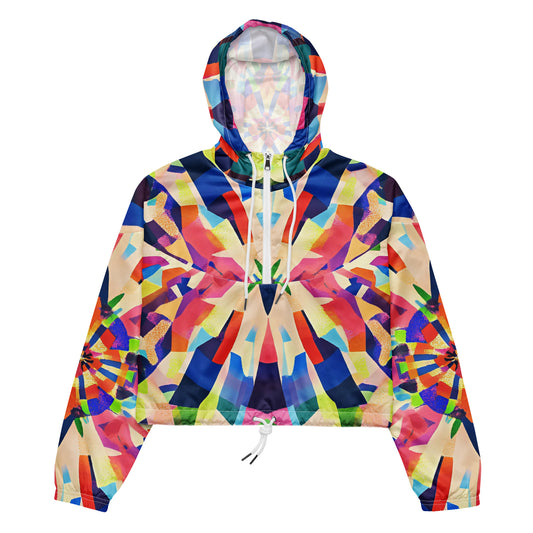 CROPPED WINDBREAKER