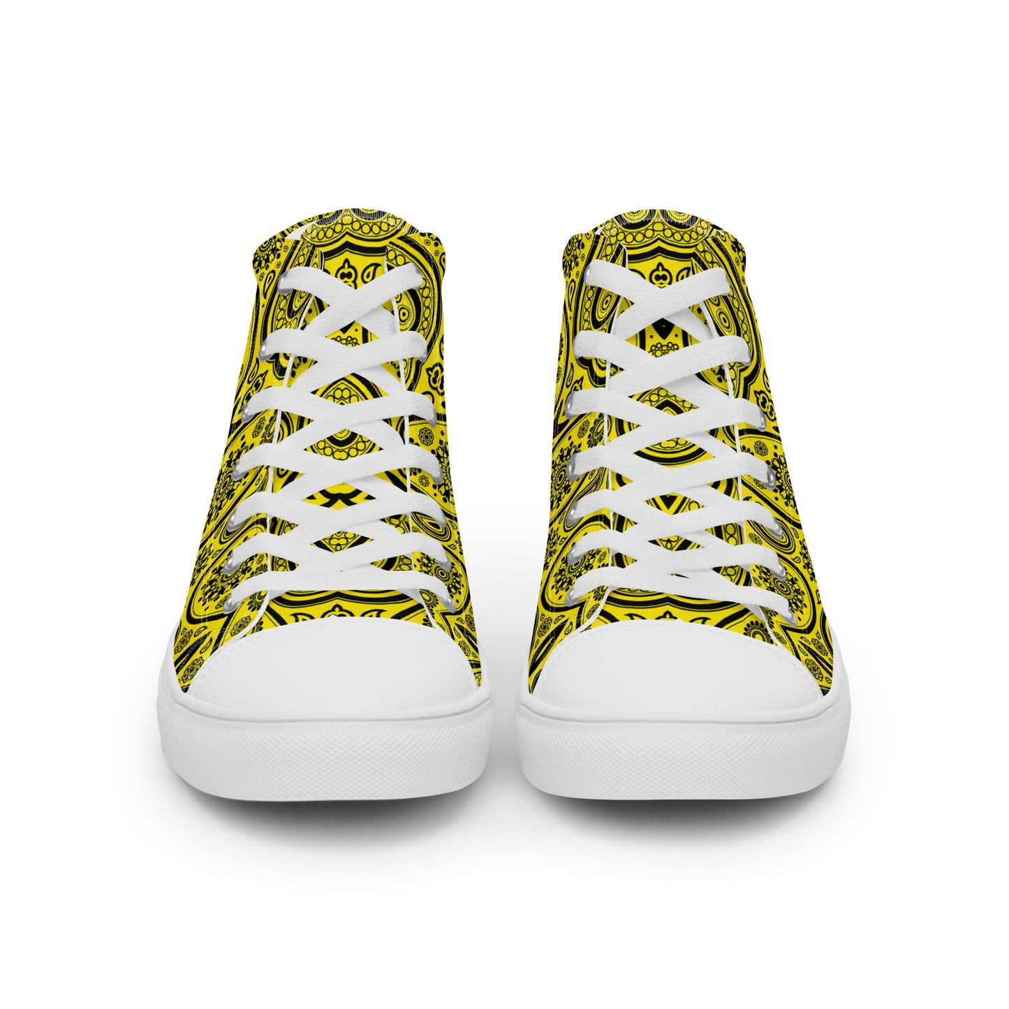 MEN'S HIGH TOP BANDANA 02 IN YELLOW