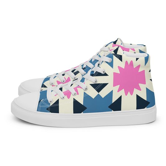 MEN'S HIGH TOP KALEIDOSCOPE 01