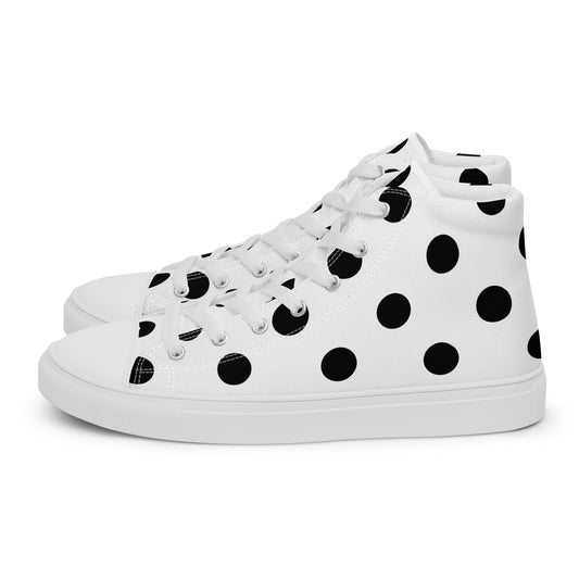 MEN'S HIGH TOP POLKADOT 01