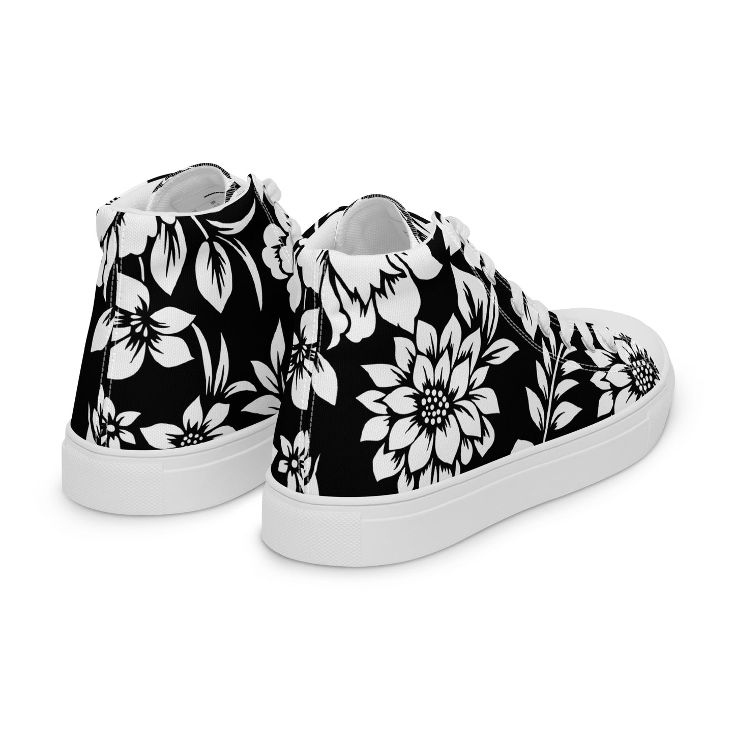 MEN'S HIGH TOP FLORAL 03