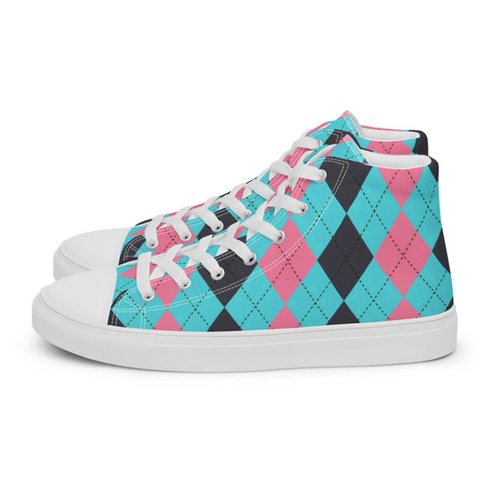 WOMEN'S HIGH TOP HARLEQUIN 01